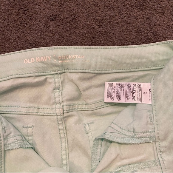 Mint distressed skinny jeans - Picture 5 of 7